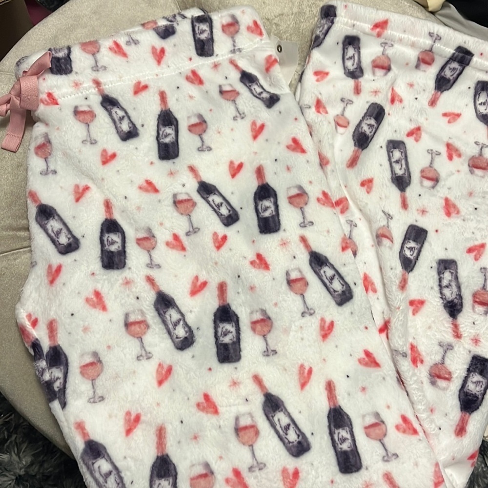 Ridiculously cozy wine pajama or house pants, a fan favorite!